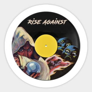 Rise Against Vynil Pulp Sticker
